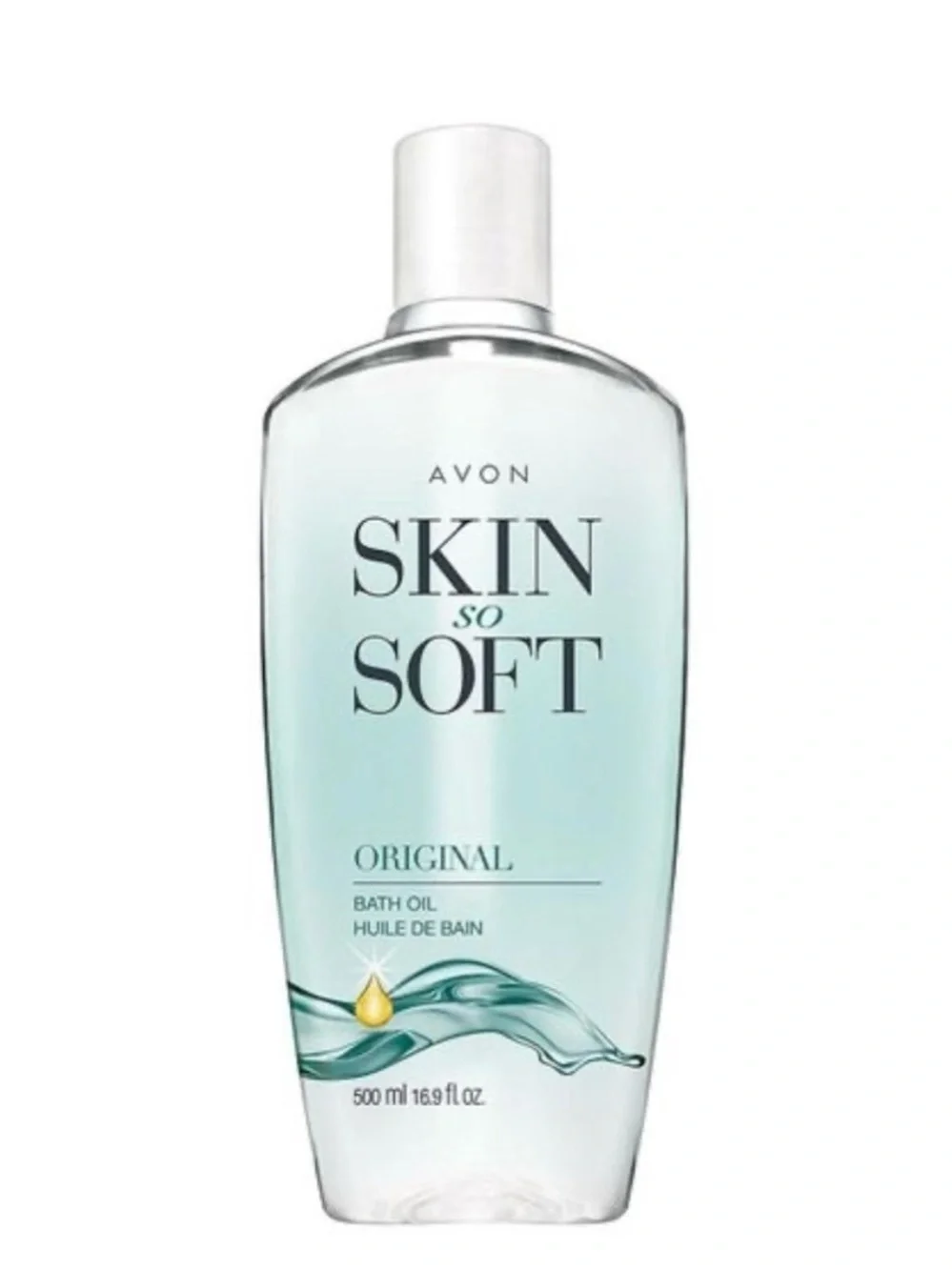 AVON Skin So Soft Bath Oil Original Scent Bath Oil LARGE SIZE 500ML/16.9OZ NEW!